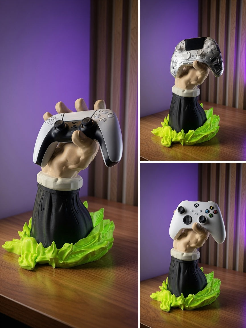 Zenitsu's Thunder God Hand - PS5 Controller Holder Stand