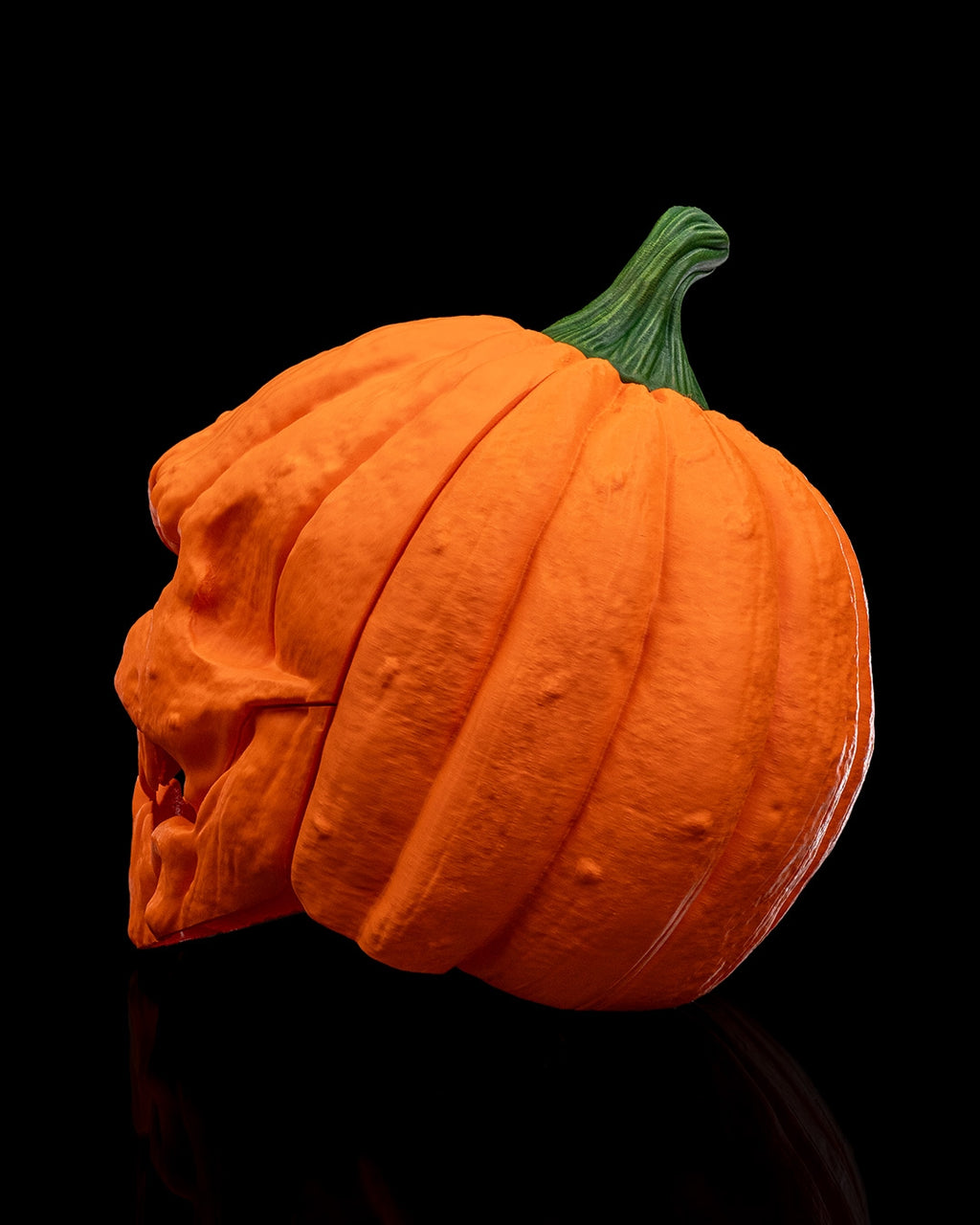 3D-Printed Pumpkin Head Halloween Mask – Available in 3 Sizes – Scary Full-Face Pumpkin Mask for Adults, Ideal for Costume Parties and Cosplay