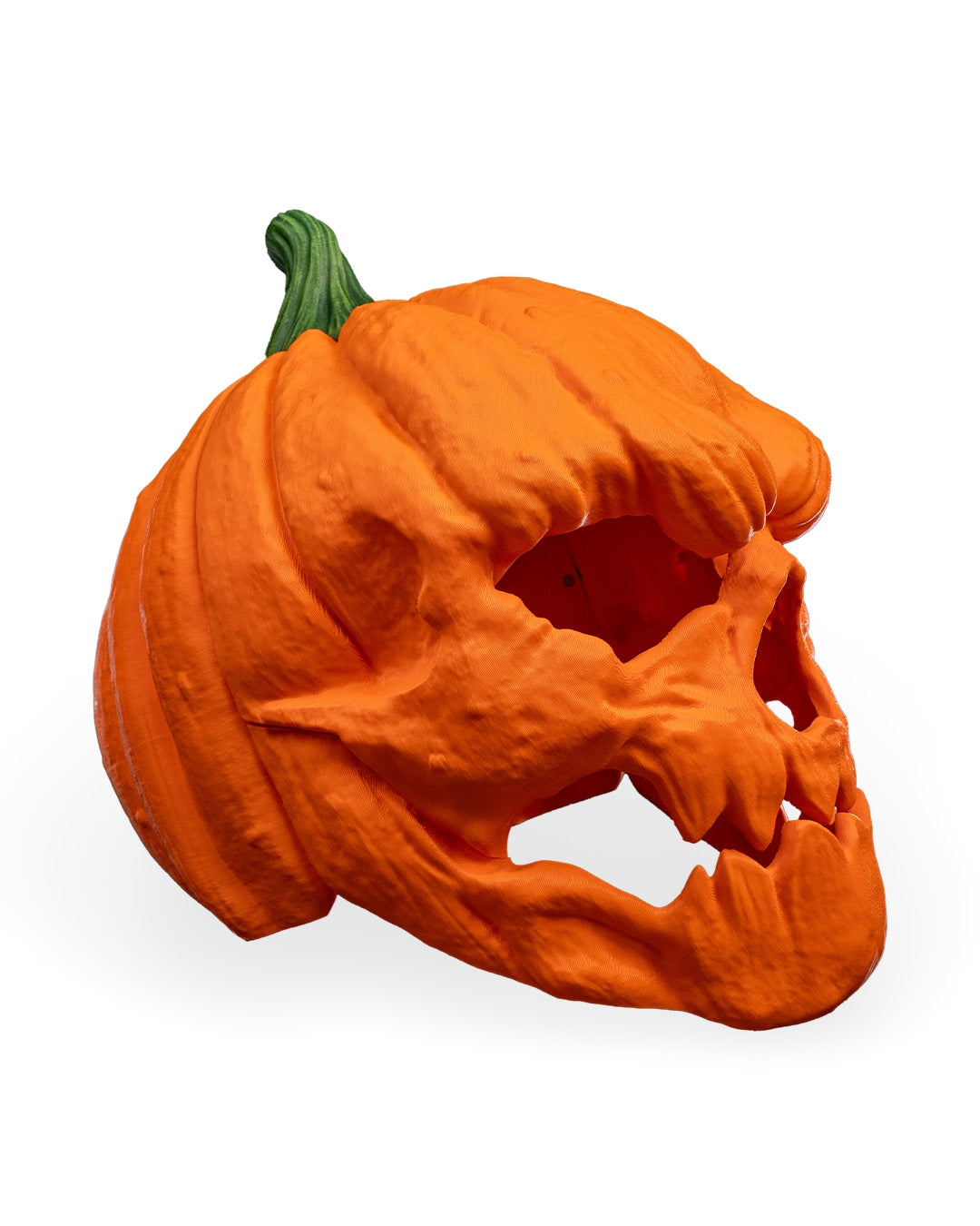 3D-Printed Pumpkin Head Halloween Mask – Available in 3 Sizes – Scary Full-Face Pumpkin Mask for Adults, Ideal for Costume Parties and Cosplay