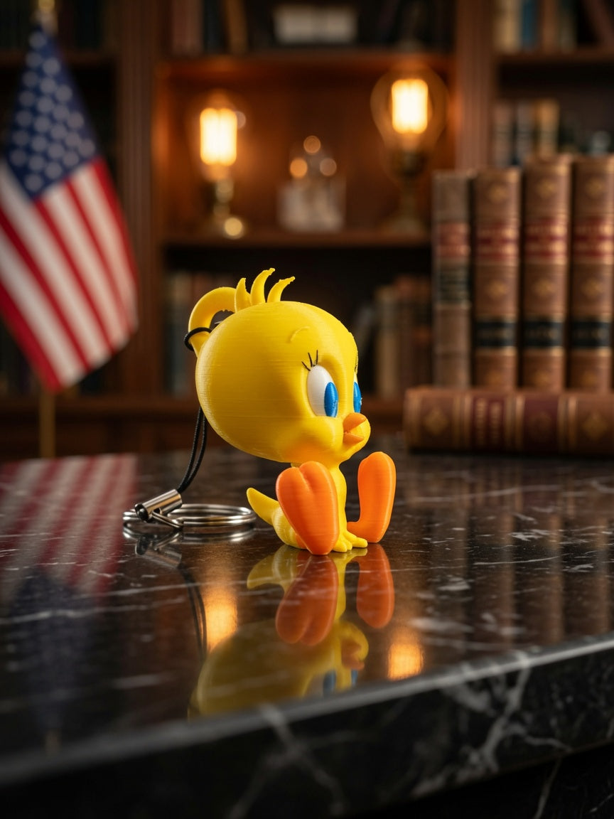 3D ZeBrazil Keychain Piu Piu