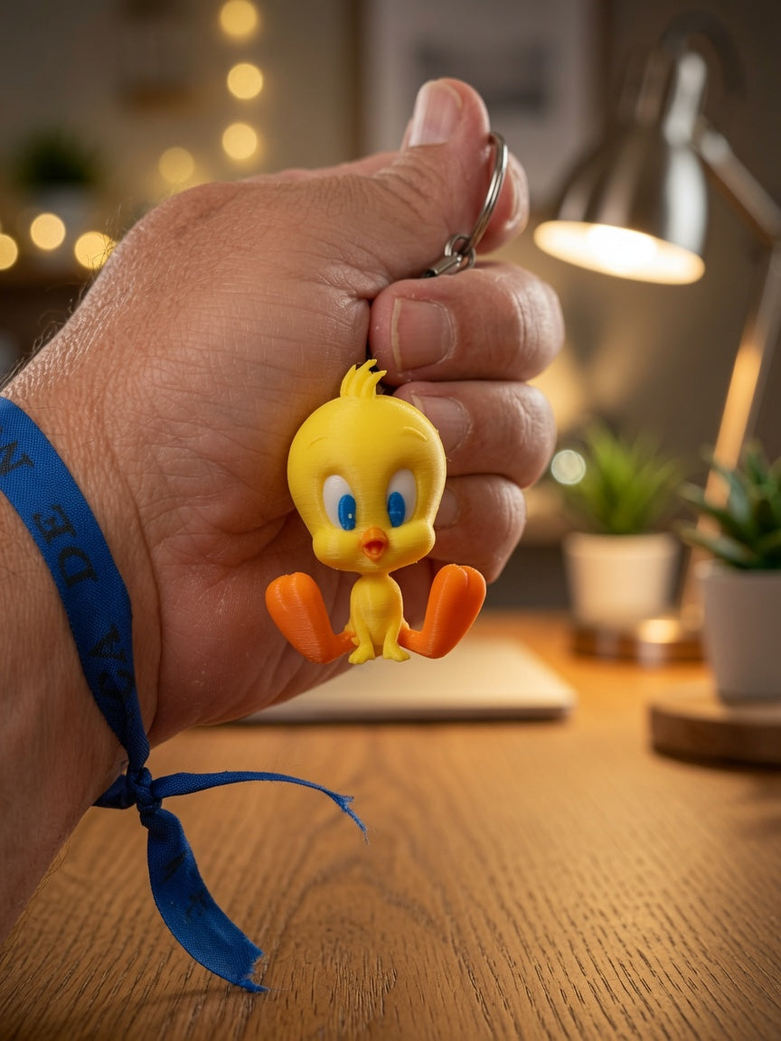 3D ZeBrazil Keychain Piu Piu