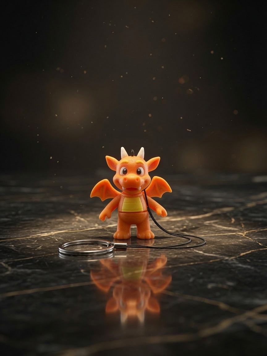3D ZeBrazil Keychain Charizard